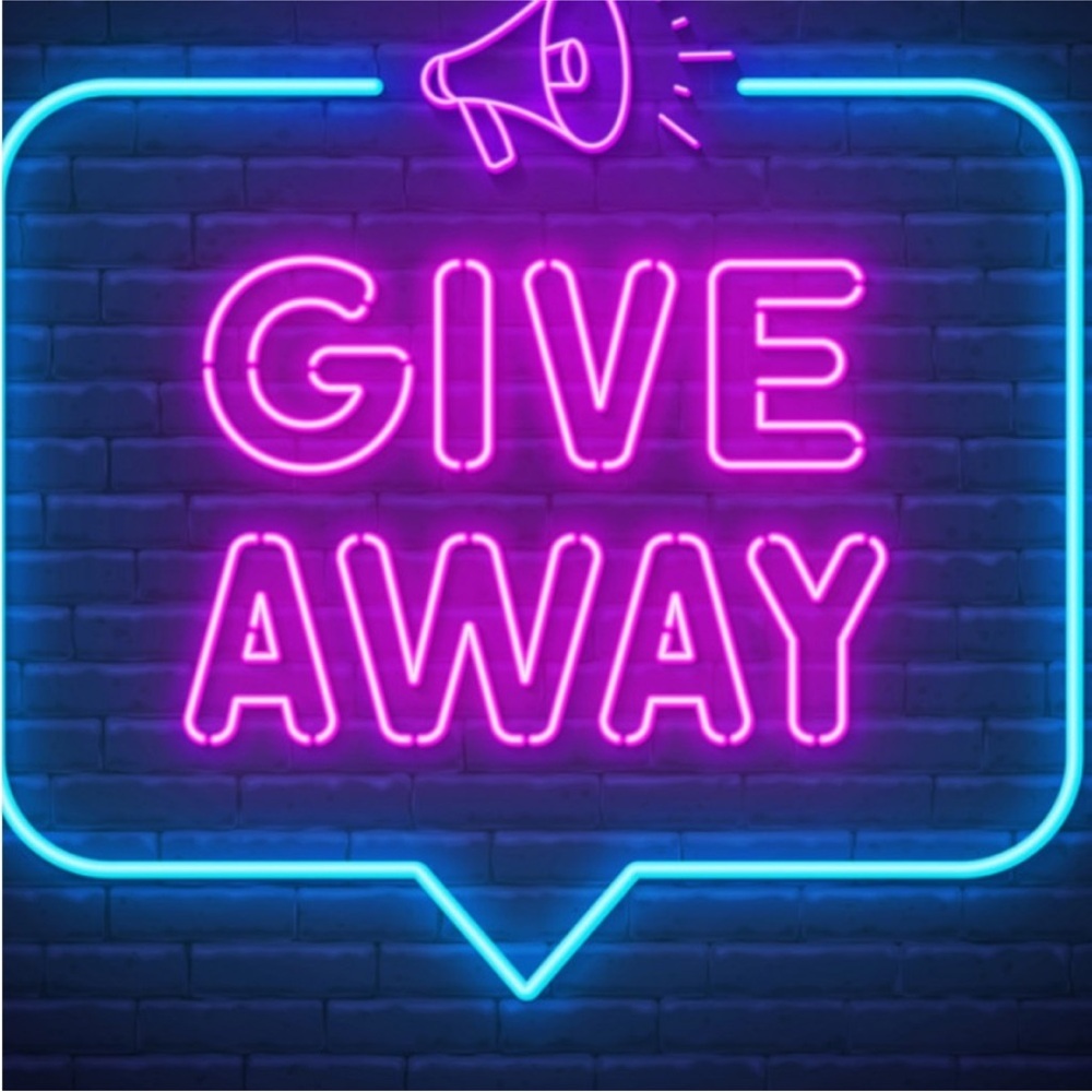 Free shipping for live giveaway